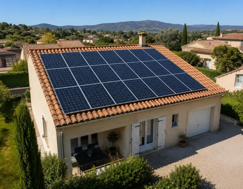 Prime à l'autoconsommation panneaux solaires Sallertaine — aide financière de l'État